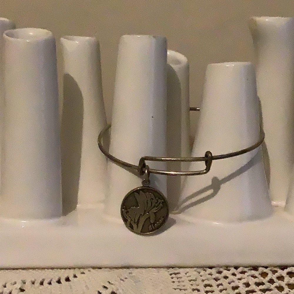 ❤️3 for $20❤️EUC Alex and Ani Sister Silver Bracelet